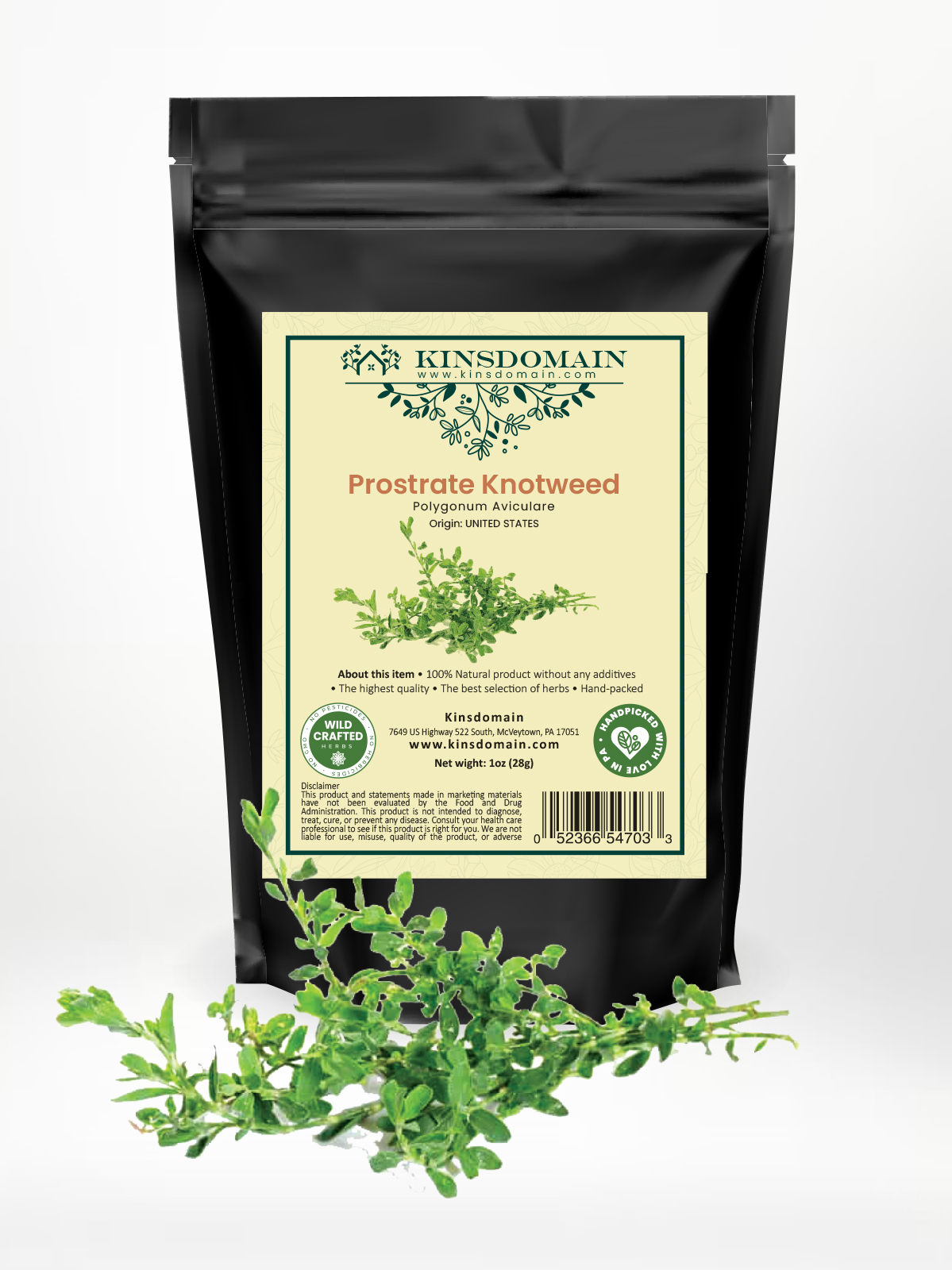 Prostrate Knotweed Herb - 1oz dry herb